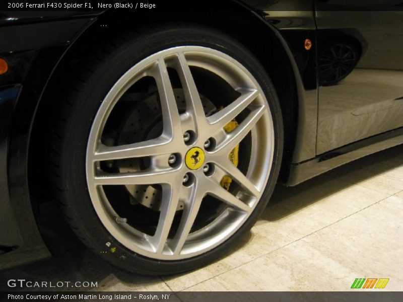 Nero (Black) / Beige 2006 Ferrari F430 Spider F1