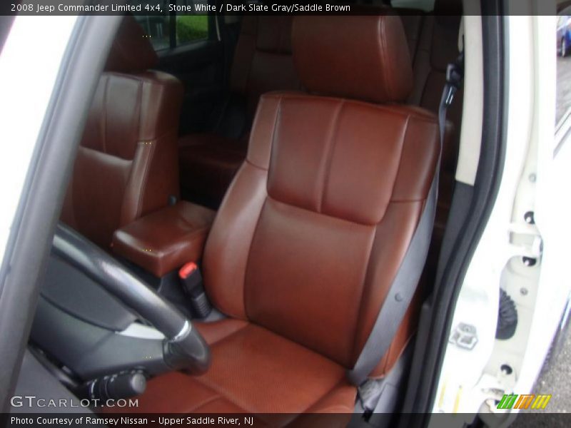  2008 Commander Limited 4x4 Dark Slate Gray/Saddle Brown Interior