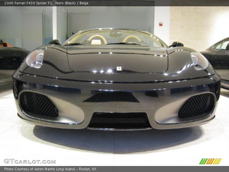 Nero (Black) / Beige 2006 Ferrari F430 Spider F1