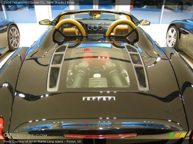 Nero (Black) / Beige 2006 Ferrari F430 Spider F1