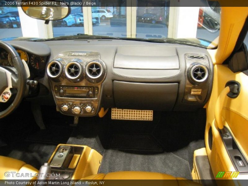 Nero (Black) / Beige 2006 Ferrari F430 Spider F1