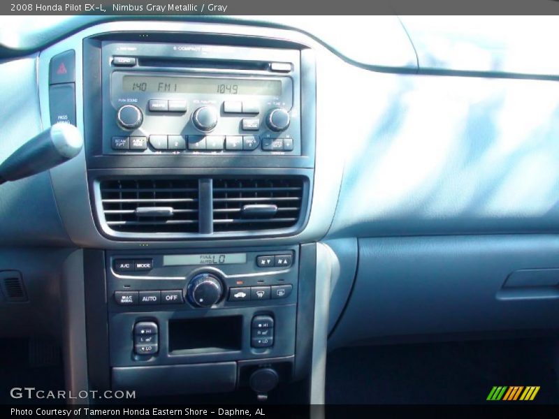 Nimbus Gray Metallic / Gray 2008 Honda Pilot EX-L