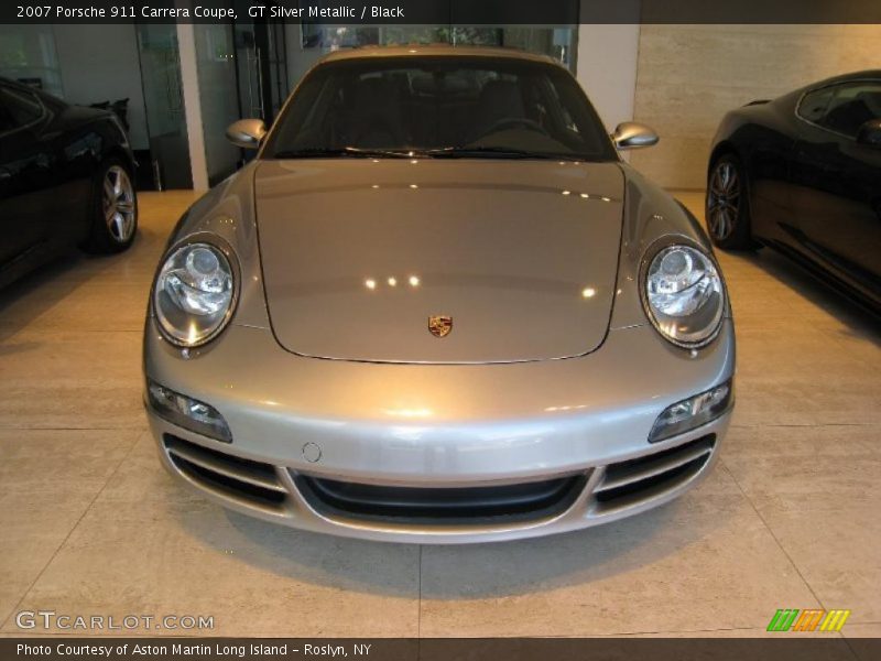GT Silver Metallic / Black 2007 Porsche 911 Carrera Coupe