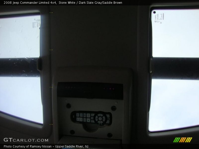 Stone White / Dark Slate Gray/Saddle Brown 2008 Jeep Commander Limited 4x4