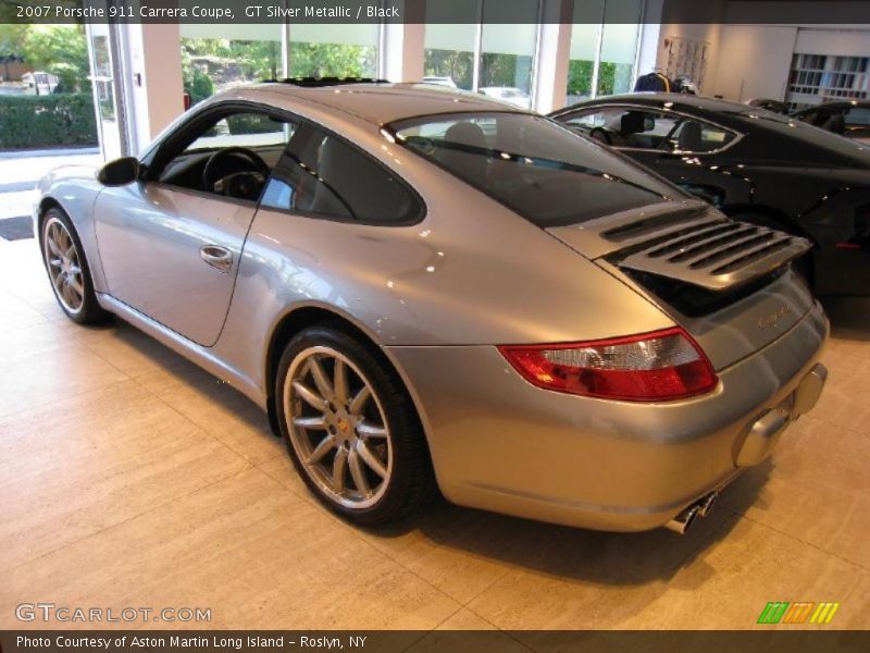 GT Silver Metallic / Black 2007 Porsche 911 Carrera Coupe