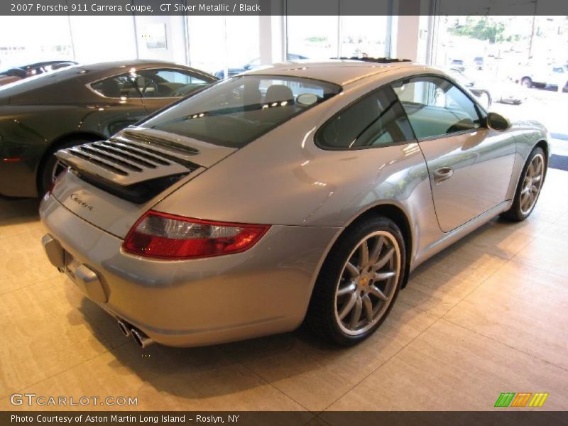 GT Silver Metallic / Black 2007 Porsche 911 Carrera Coupe