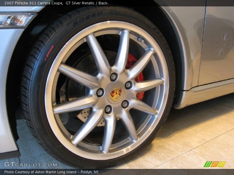 GT Silver Metallic / Black 2007 Porsche 911 Carrera Coupe
