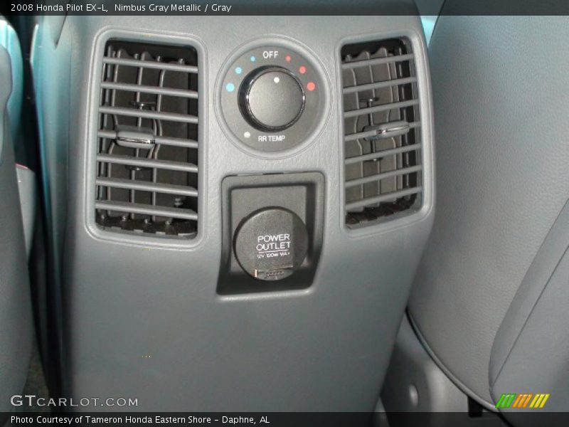 Nimbus Gray Metallic / Gray 2008 Honda Pilot EX-L