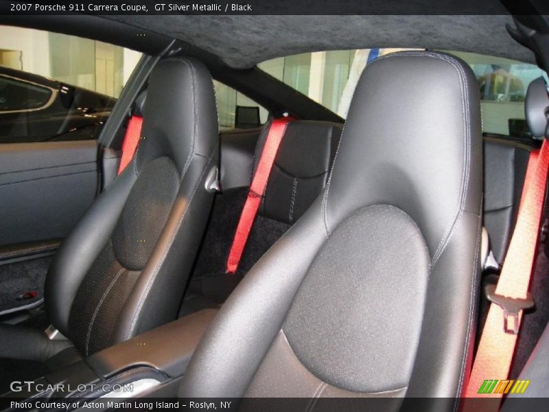 GT Silver Metallic / Black 2007 Porsche 911 Carrera Coupe