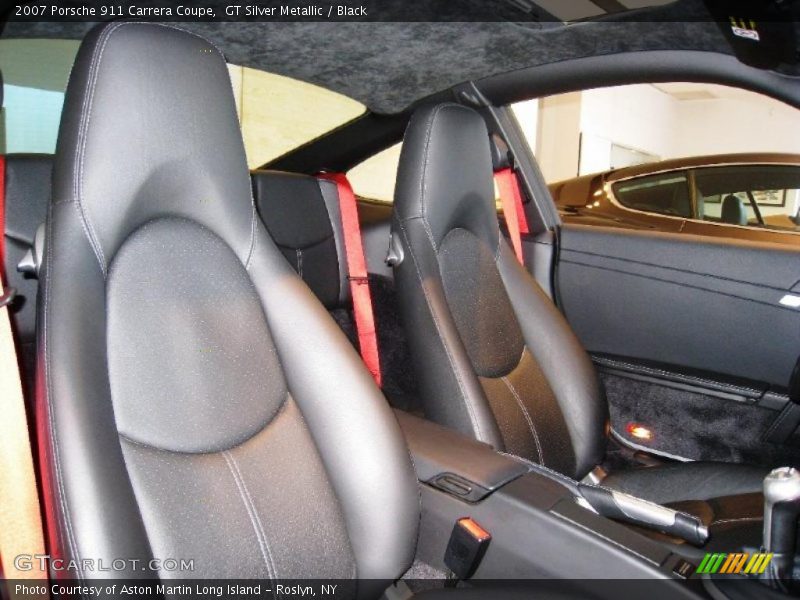 GT Silver Metallic / Black 2007 Porsche 911 Carrera Coupe