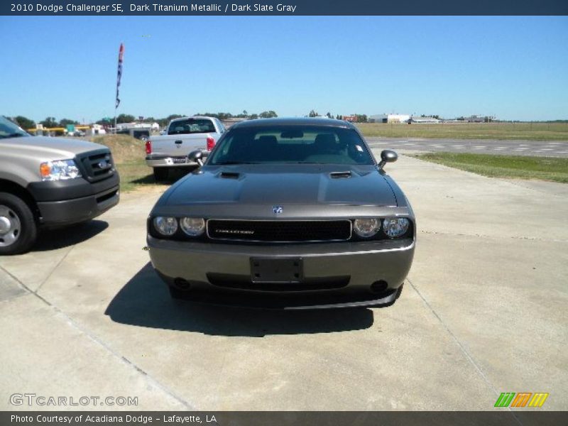 Dark Titanium Metallic / Dark Slate Gray 2010 Dodge Challenger SE