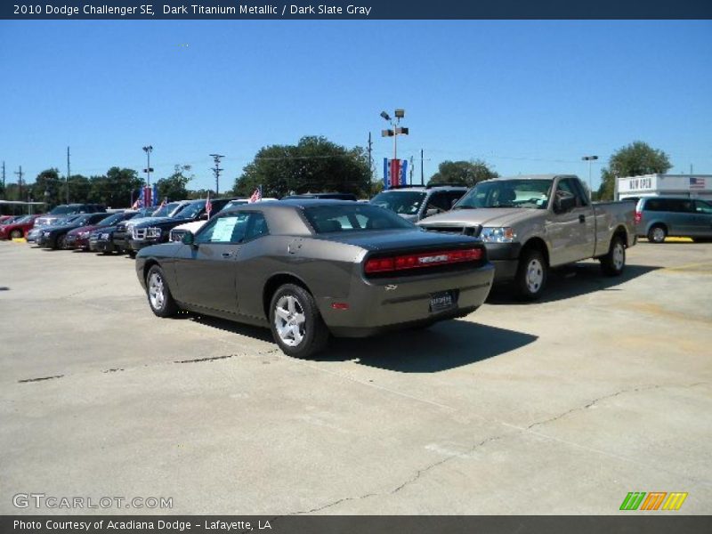 Dark Titanium Metallic / Dark Slate Gray 2010 Dodge Challenger SE