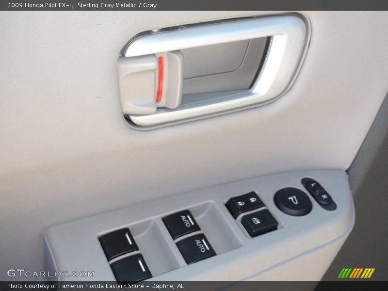 Sterling Gray Metallic / Gray 2009 Honda Pilot EX-L