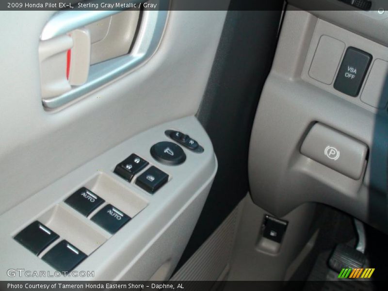 Sterling Gray Metallic / Gray 2009 Honda Pilot EX-L