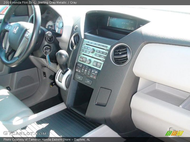 Sterling Gray Metallic / Gray 2009 Honda Pilot EX-L