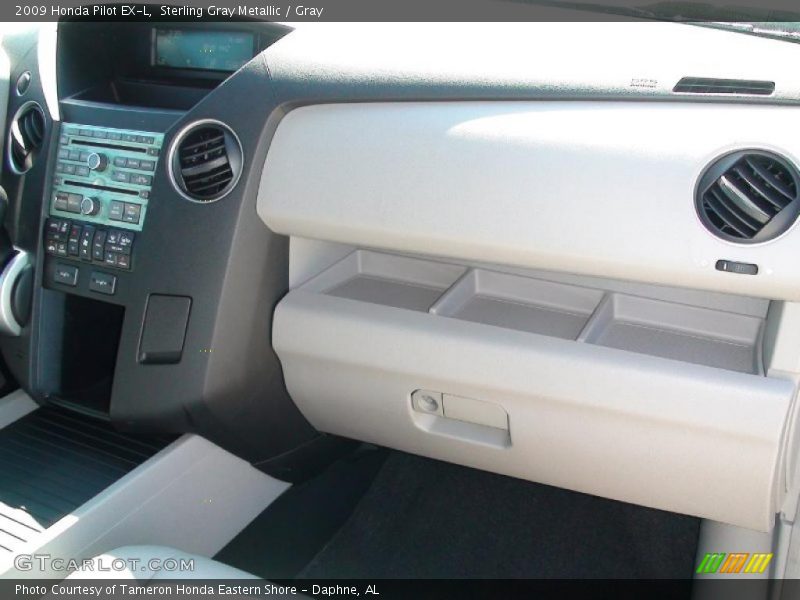 Sterling Gray Metallic / Gray 2009 Honda Pilot EX-L