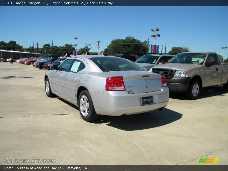 Bright Silver Metallic / Dark Slate Gray 2010 Dodge Charger SXT