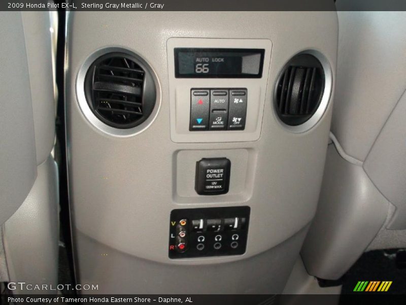 Sterling Gray Metallic / Gray 2009 Honda Pilot EX-L