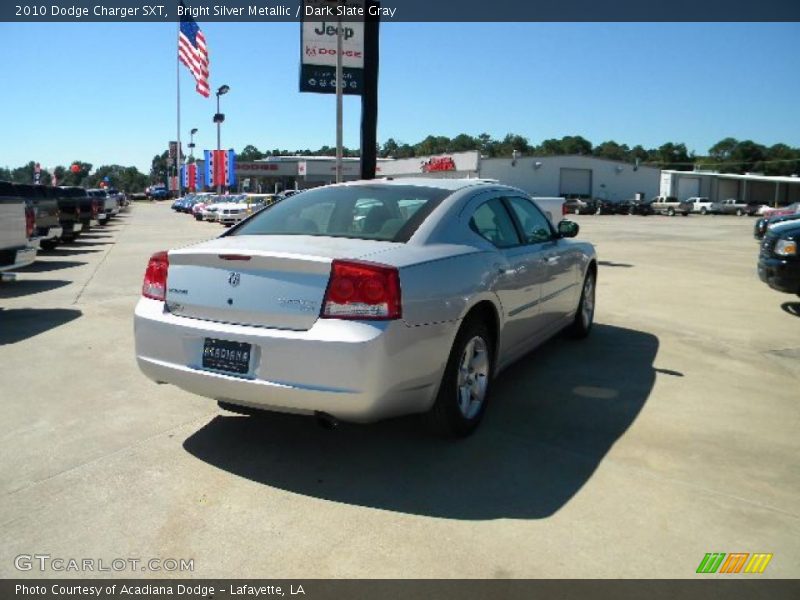 Bright Silver Metallic / Dark Slate Gray 2010 Dodge Charger SXT