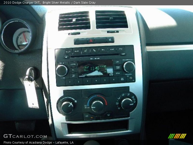 Bright Silver Metallic / Dark Slate Gray 2010 Dodge Charger SXT