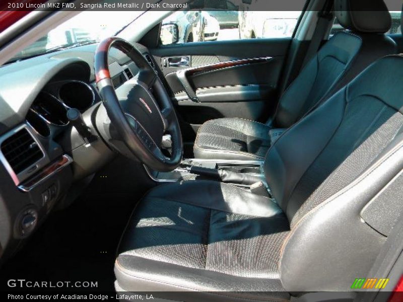 Sangria Red Metallic / Dark Charcoal 2010 Lincoln MKZ FWD