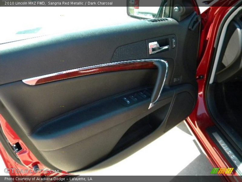 Sangria Red Metallic / Dark Charcoal 2010 Lincoln MKZ FWD