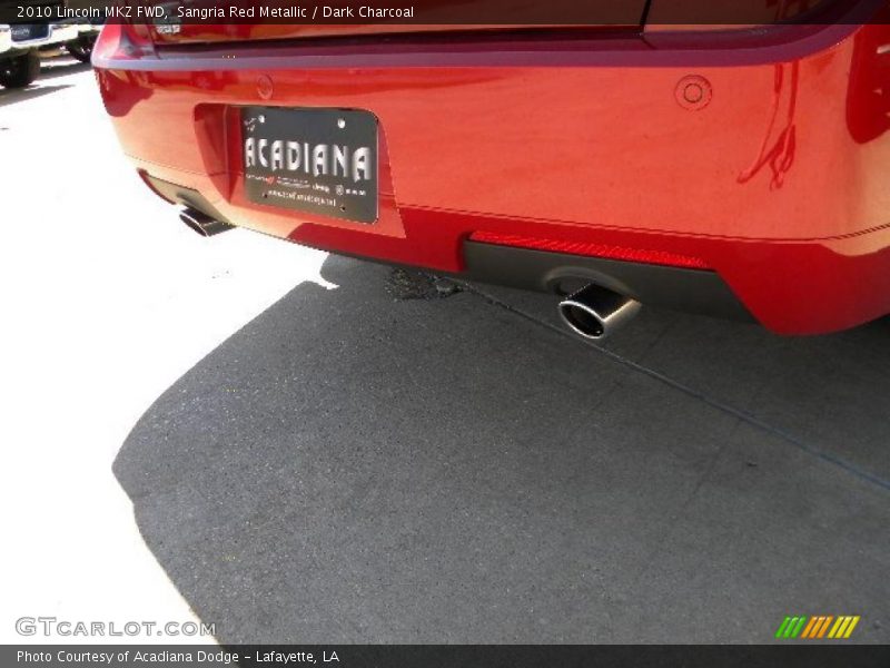 Sangria Red Metallic / Dark Charcoal 2010 Lincoln MKZ FWD