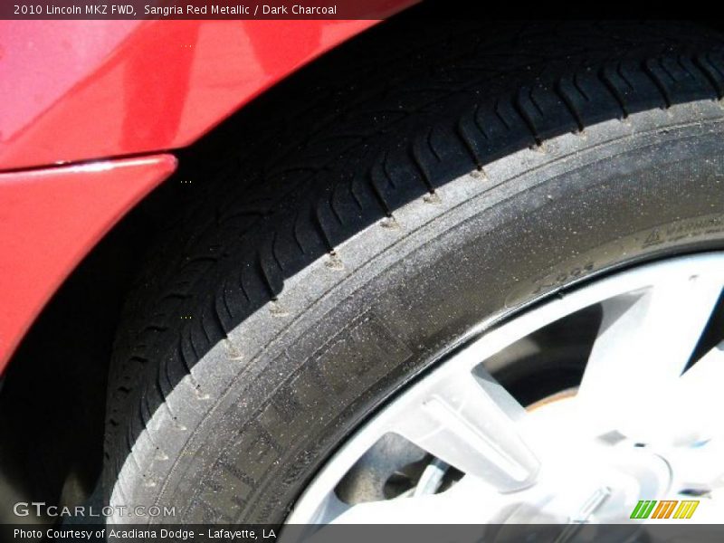 Sangria Red Metallic / Dark Charcoal 2010 Lincoln MKZ FWD