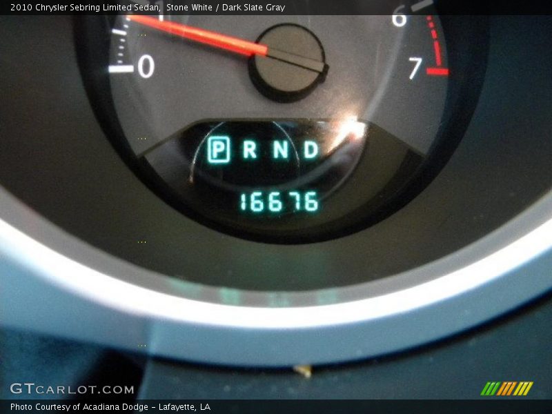 Stone White / Dark Slate Gray 2010 Chrysler Sebring Limited Sedan