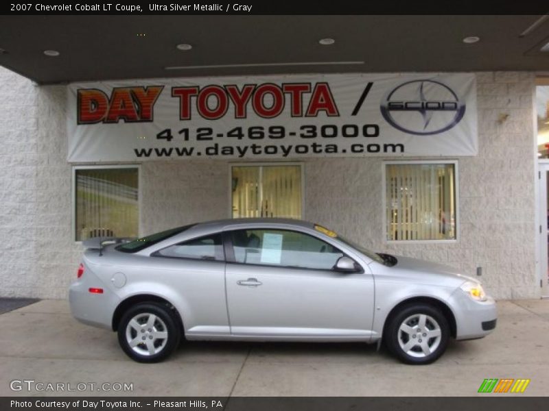 Ultra Silver Metallic / Gray 2007 Chevrolet Cobalt LT Coupe