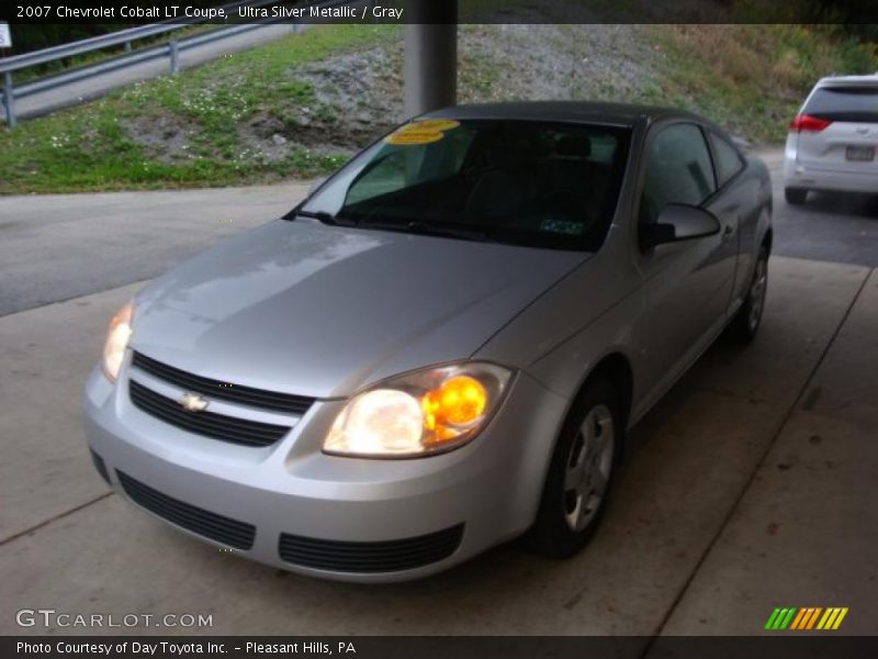 Ultra Silver Metallic / Gray 2007 Chevrolet Cobalt LT Coupe