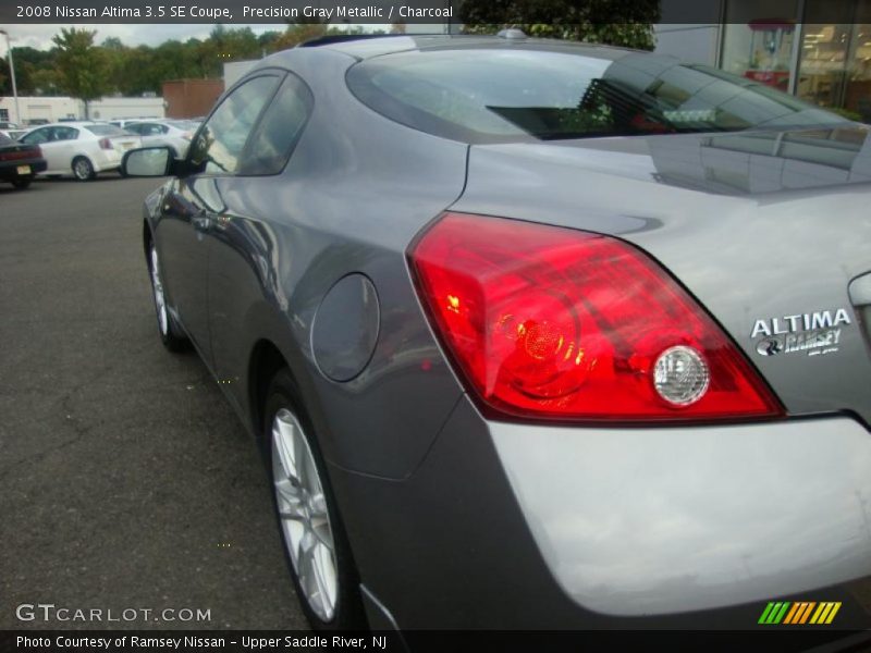 Precision Gray Metallic / Charcoal 2008 Nissan Altima 3.5 SE Coupe