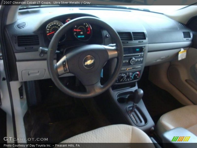 Ultra Silver Metallic / Gray 2007 Chevrolet Cobalt LT Coupe