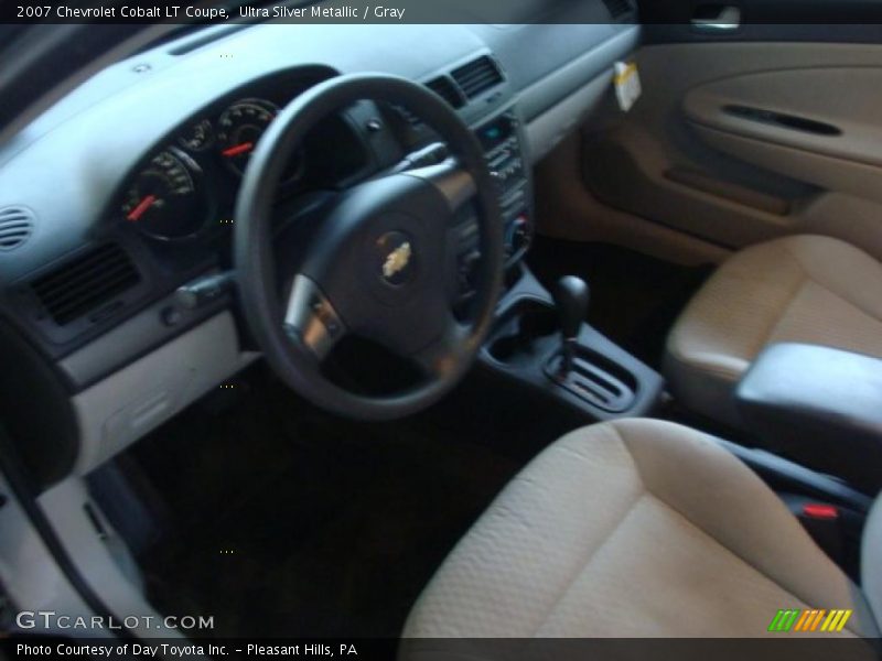 Ultra Silver Metallic / Gray 2007 Chevrolet Cobalt LT Coupe