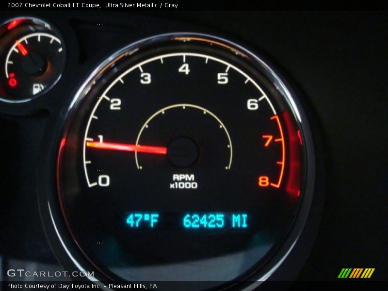 Ultra Silver Metallic / Gray 2007 Chevrolet Cobalt LT Coupe