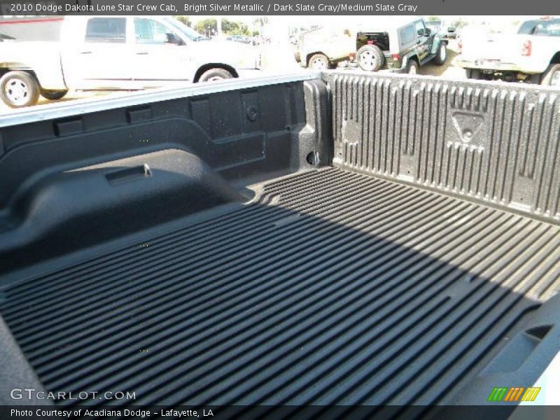 Bright Silver Metallic / Dark Slate Gray/Medium Slate Gray 2010 Dodge Dakota Lone Star Crew Cab