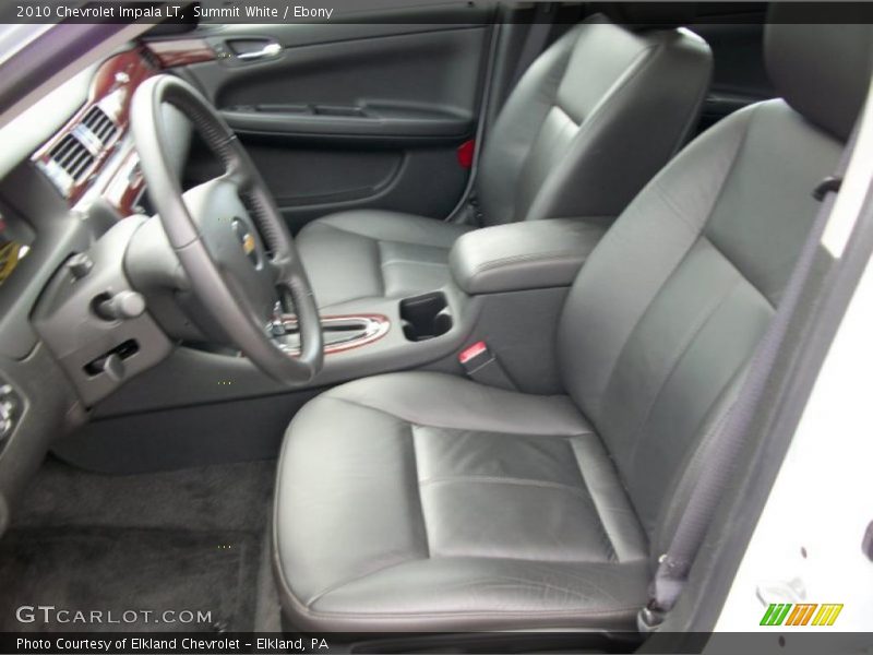 Summit White / Ebony 2010 Chevrolet Impala LT