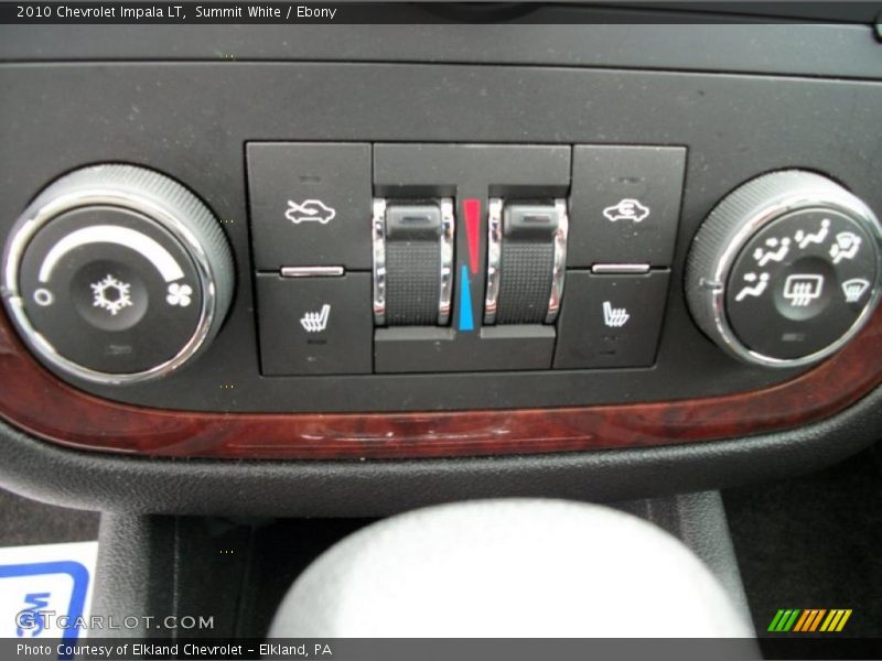 Summit White / Ebony 2010 Chevrolet Impala LT