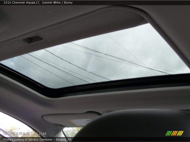 Summit White / Ebony 2010 Chevrolet Impala LT