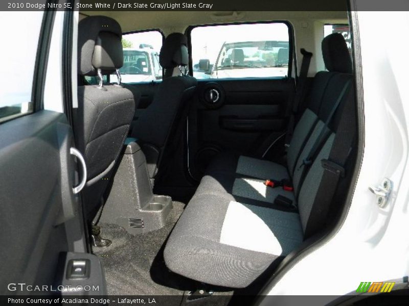 Stone White / Dark Slate Gray/Light Slate Gray 2010 Dodge Nitro SE