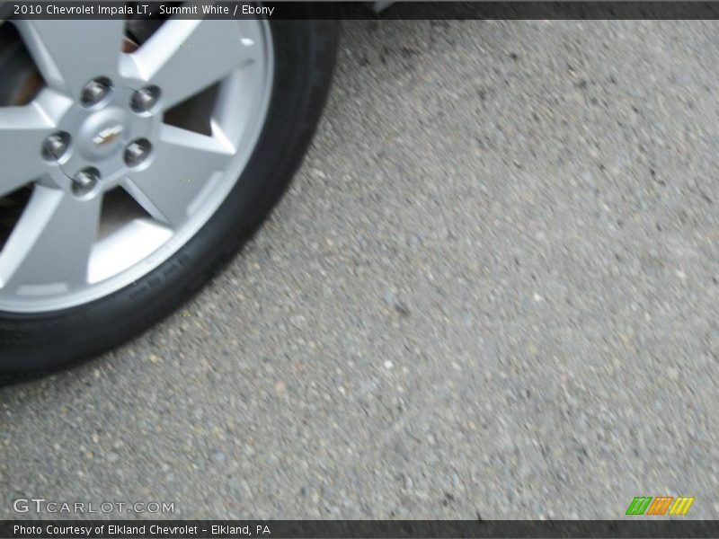Summit White / Ebony 2010 Chevrolet Impala LT