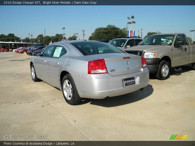 Bright Silver Metallic / Dark Slate Gray 2010 Dodge Charger SXT