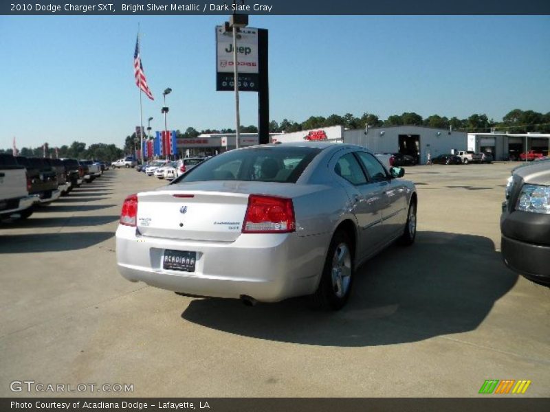 Bright Silver Metallic / Dark Slate Gray 2010 Dodge Charger SXT