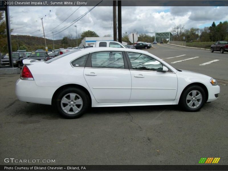 Summit White / Ebony 2010 Chevrolet Impala LT