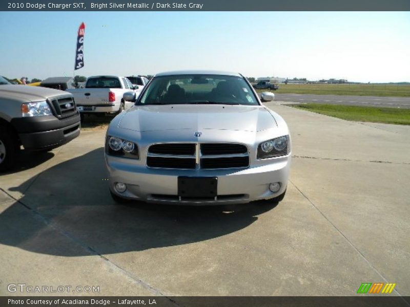 Bright Silver Metallic / Dark Slate Gray 2010 Dodge Charger SXT
