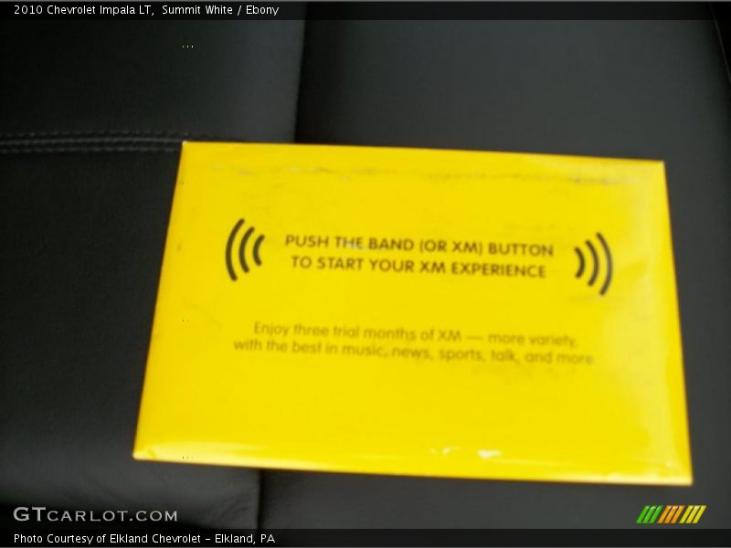 Summit White / Ebony 2010 Chevrolet Impala LT