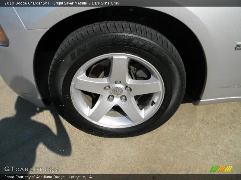 Bright Silver Metallic / Dark Slate Gray 2010 Dodge Charger SXT