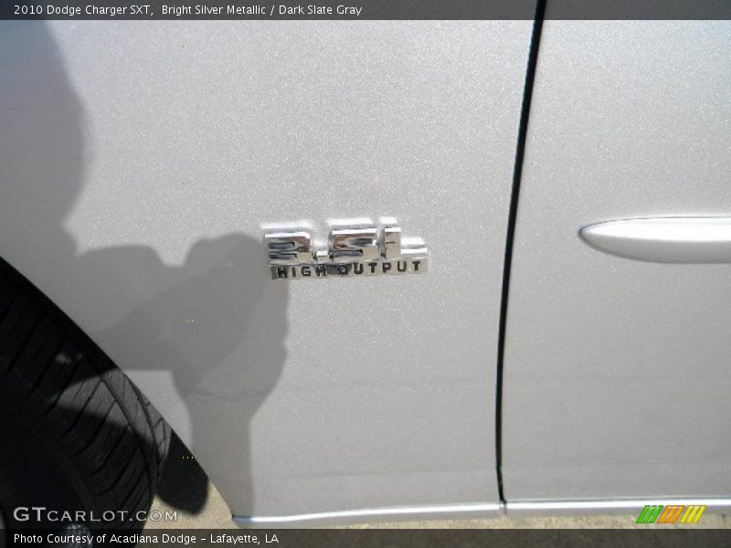 Bright Silver Metallic / Dark Slate Gray 2010 Dodge Charger SXT
