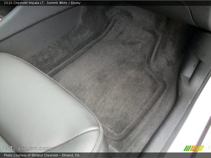 Summit White / Ebony 2010 Chevrolet Impala LT