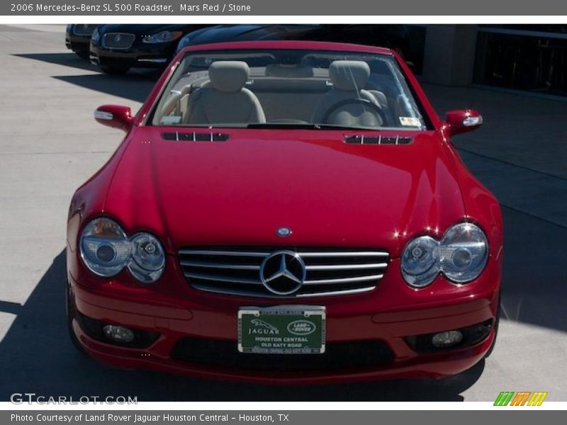 Mars Red / Stone 2006 Mercedes-Benz SL 500 Roadster